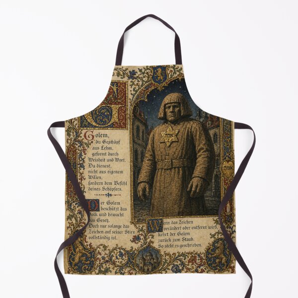 Item preview, Golem Illuminated Manuscript designed and sold by JJSizzleheimer.