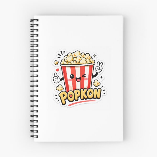 Item preview, Popkon Cute Popcorn Sticker | Funny Kawaii Snack Design | Cartoon Popcorn Bucket designed and sold by Ishratparween11.