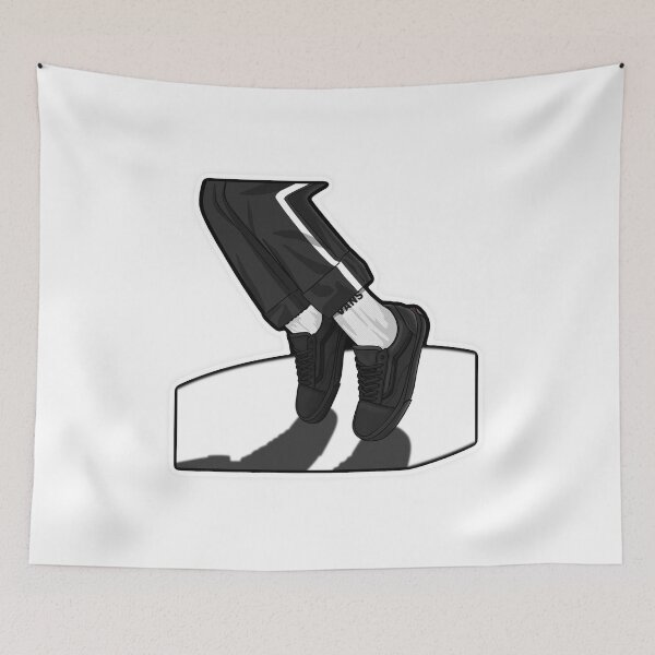 Item preview, Old Skool MJ Shoe Illustration designed and sold by Jus3na.