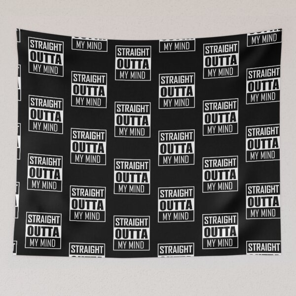 Item preview, STRAIGHT OUTTA MY MIND designed and sold by Noveltee  Shirts.