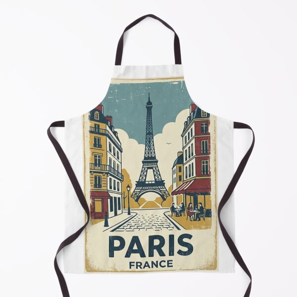 Item preview, Vintage Paris France Eiffel Tower Retro Travel designed and sold by VelvetArchives.
