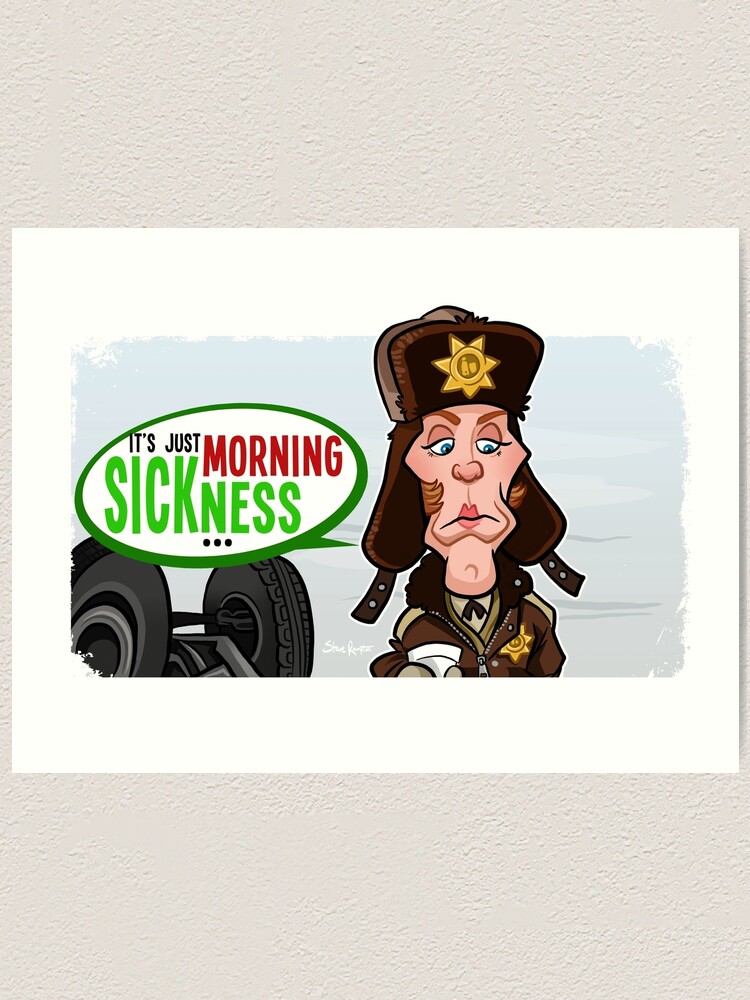 Alternate view of Morning Sickness Art Print