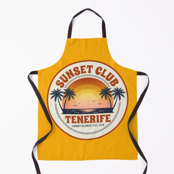 Item preview,  Sunset Club Tenerife Canary Islands– Golden Hour Beach Vibes & Spain Island Escape designed and sold by ArtsyExplorer.