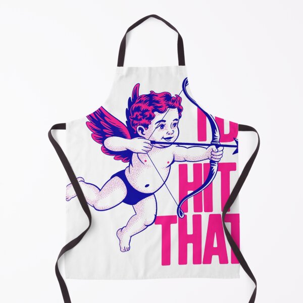 Item preview, Retro Risograph Cupid Running with Bow designed and sold by Bloomkept.