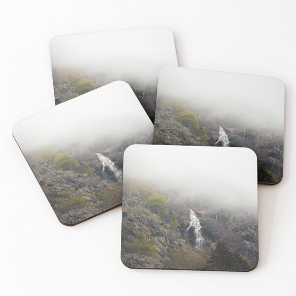 Item preview, Mountain waterfall in the mist designed and sold by @Mirettes_et_gambettes.
