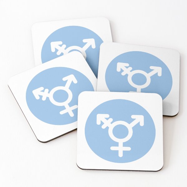 Item preview, Transgender Symbol Blue designed and sold by ArtofDissent.