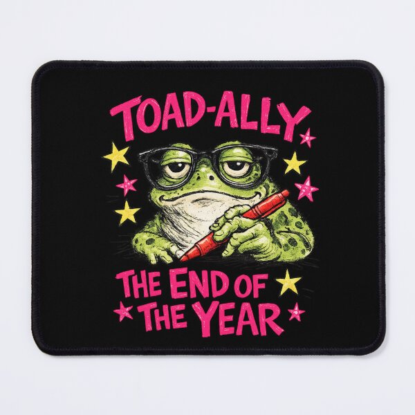 Item preview, Toad-ally The End Of Year Frog Pun designed and sold by Dream'Ink.