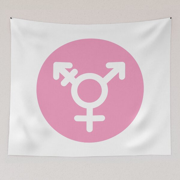 Item preview, Transgender Symbol Pink designed and sold by ArtofDissent.