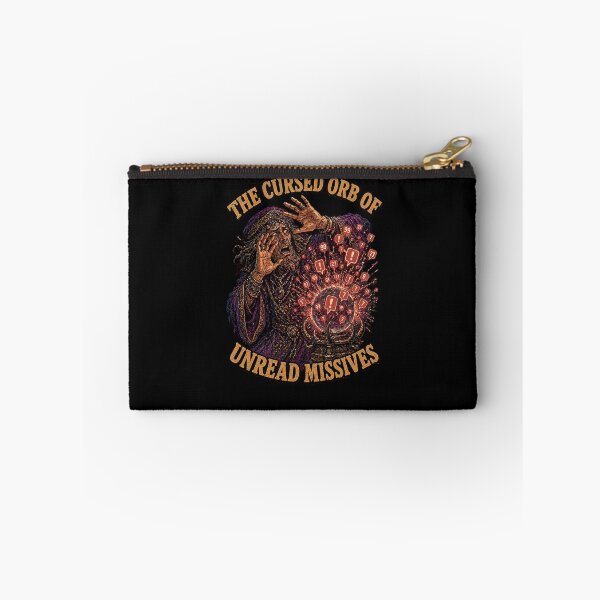 Item preview, Funny Seer Group Chat Dread Unread Missives Social Burnout Retro Tee designed and sold by Mythic Ink Studio.