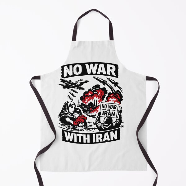 Item preview, NO WAR WITH IRAN designed and sold by Owcomm.