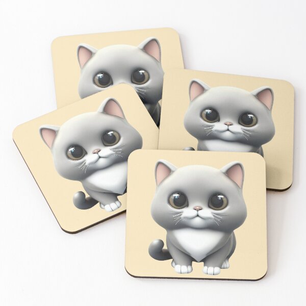 Item preview, A calm and Cute British Shorthair Cat designed and sold by The Digital Compass.