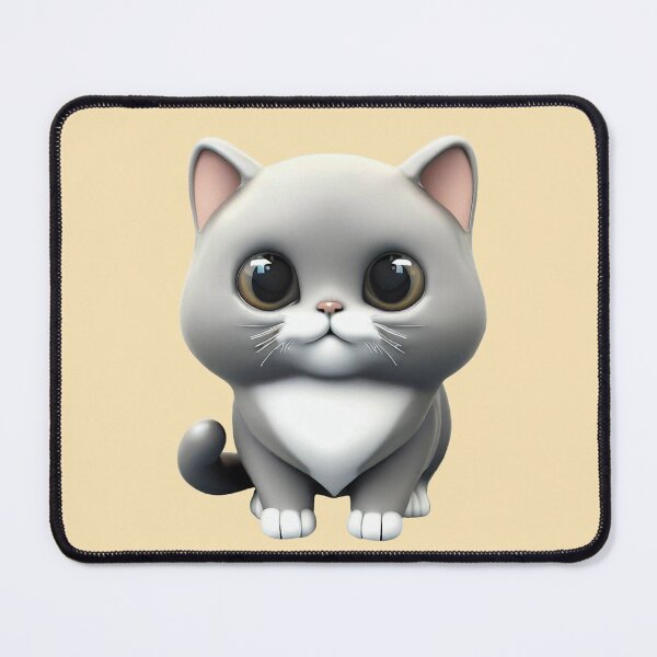 Item preview, A calm and Cute British Shorthair Cat designed and sold by The Digital Compass.