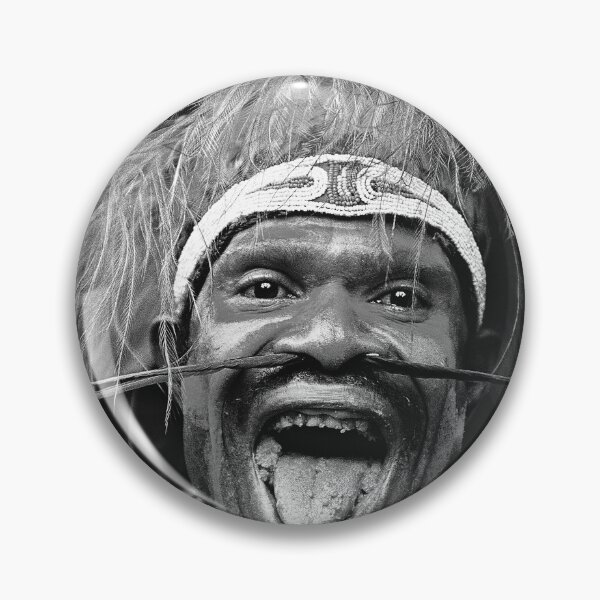 Item preview, Papua New Guinea Villager Chewing Nuts Dramatic Photo designed and sold by DEC02.
