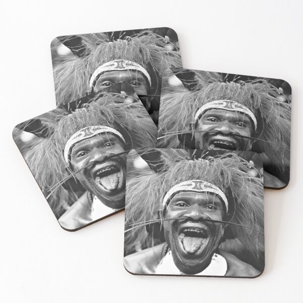 Item preview, Papua New Guinea Villager Chewing Nuts Dramatic Photo designed and sold by DEC02.