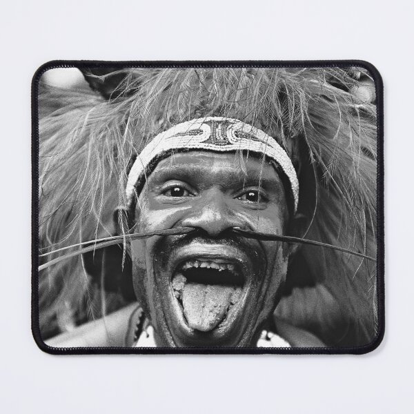 Item preview, Papua New Guinea Villager Chewing Nuts Dramatic Photo designed and sold by DEC02.