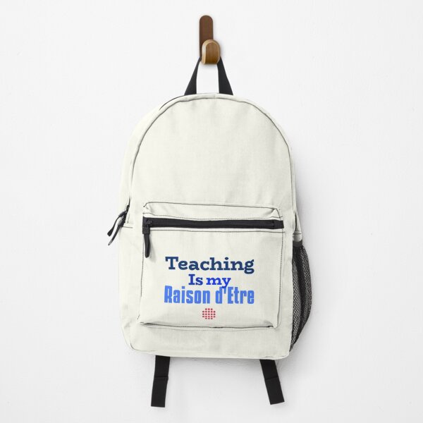 Item preview, Teaching Is My Raison d’Être – Elegant French-Inspired Design for Educators designed and sold by Novel Works Studio.