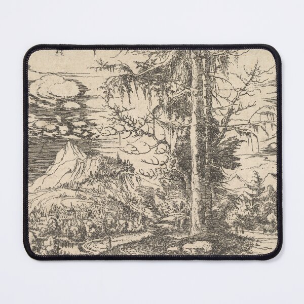 Item preview, Landscape with a Double Spruce designed and sold by evovani.