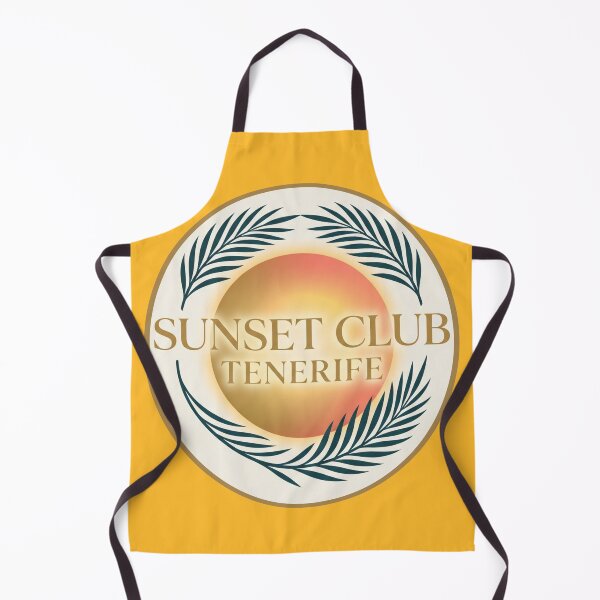 Item preview, Sunset Club Tenerife Canary Islands– Golden Hour Beach Vibes  designed and sold by ArtsyExplorer.