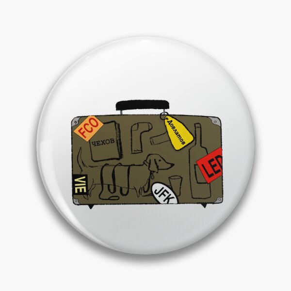 Item preview, Sergei's Suitcase designed and sold by DostoyevskyNSon.