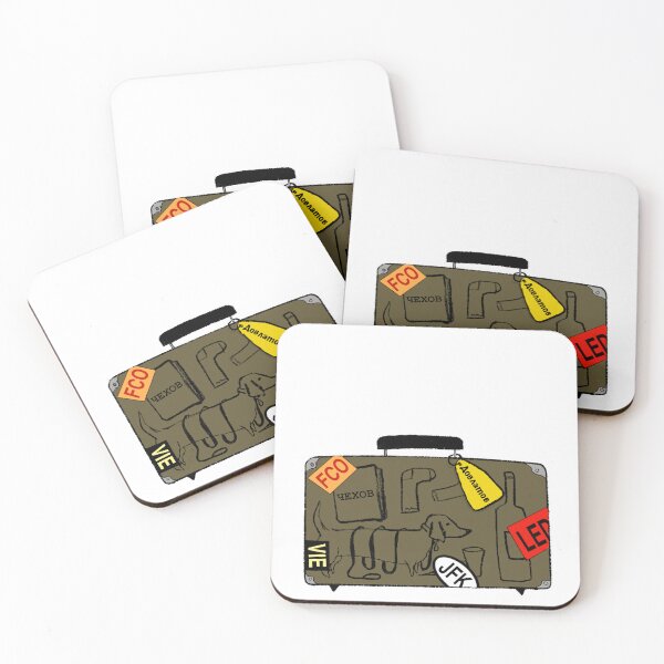 Item preview, Sergei's Suitcase designed and sold by DostoyevskyNSon.