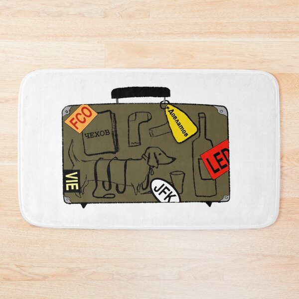 Item preview, Sergei's Suitcase designed and sold by DostoyevskyNSon.