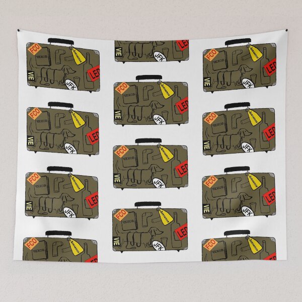 Item preview, Sergei's Suitcase designed and sold by DostoyevskyNSon.