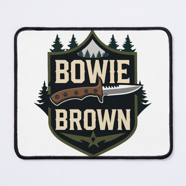 Item preview, Bowie Brown Logo Art By Emil designed and sold by KougetsuKanchou.