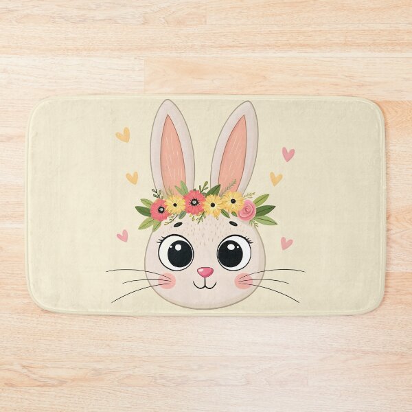 Item preview, Floral Bunny designed and sold by trendspatterns.