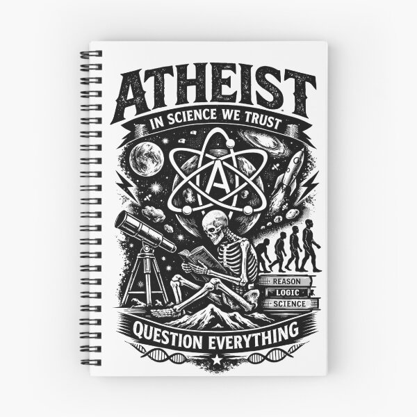 Item preview, Atheist In Science We Trust Question Everything designed and sold by Owcomm.