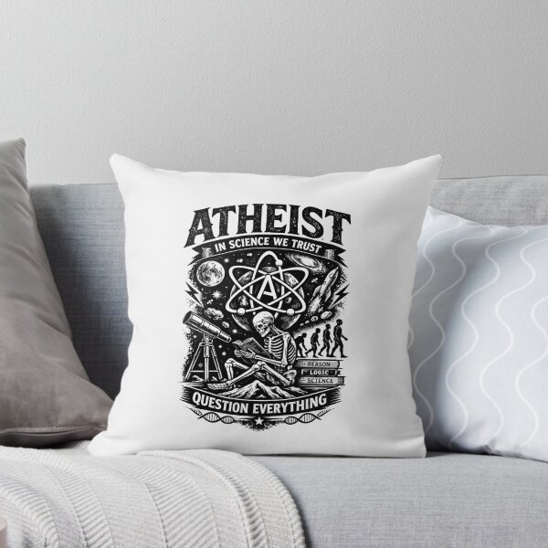 Item preview, Atheist In Science We Trust Question Everything designed and sold by Owcomm.