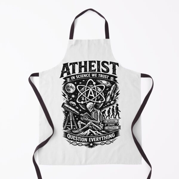Item preview, Atheist In Science We Trust Question Everything designed and sold by Owcomm.