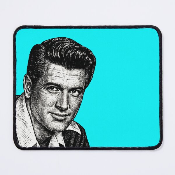 Item preview, Rock Hudson Portrait – Golden Age Hollywood Icon designed and sold by Analog Aura .