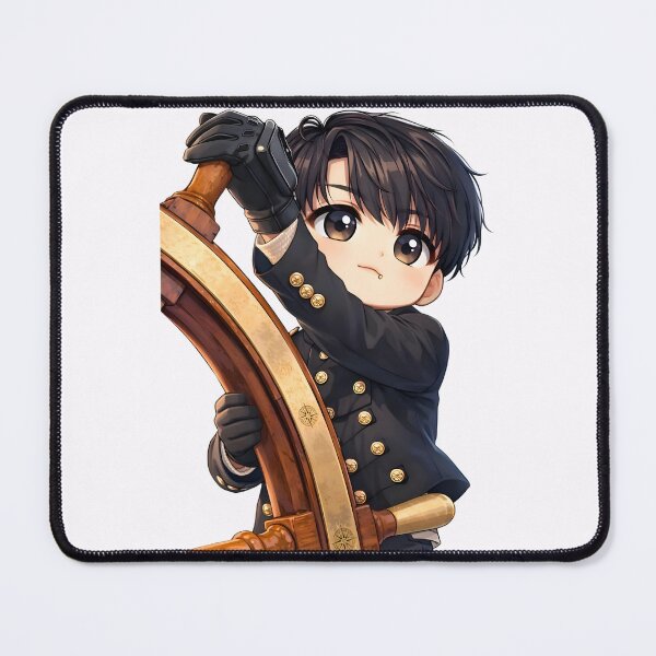 Item preview, Kawaii Chibi Captain – Nautical Adventure Edition designed and sold by RADesignHub.