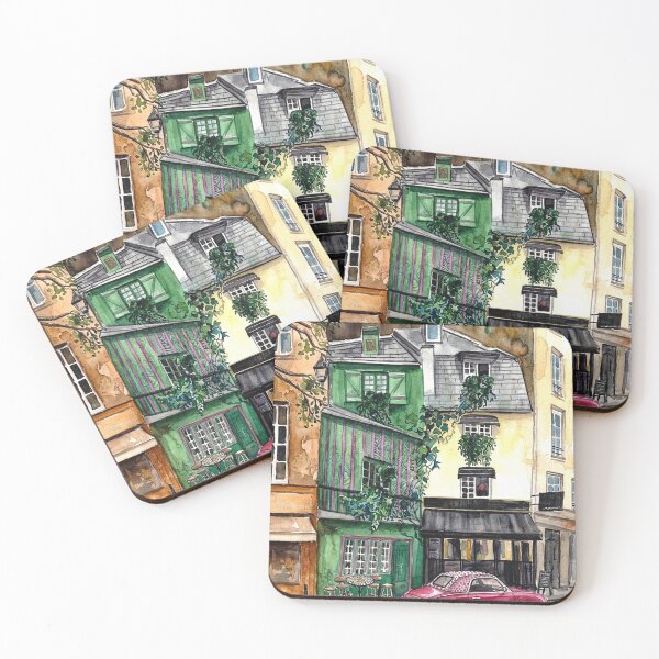 Item preview, Cozy Paris Street Art designed and sold by posteriocrew.