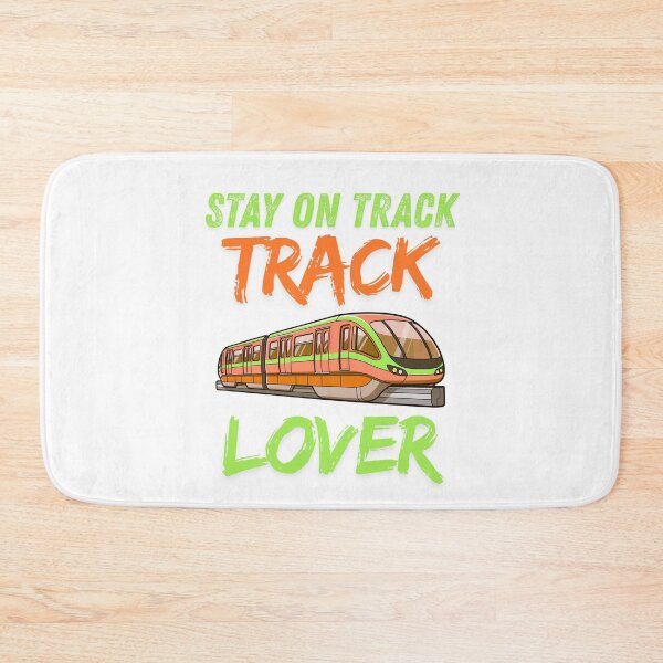 Item preview, Track Lover - Stay on Track. .Modern Train Neon Design  designed and sold by Aquarius-club.