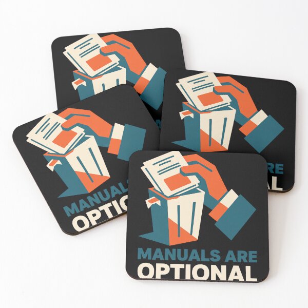 Item preview, Manuals Are Optional designed and sold by SignumShop.