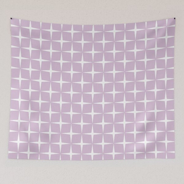 Item preview, Thistle & white abstract shapes designed and sold by Mint + Midnight.
