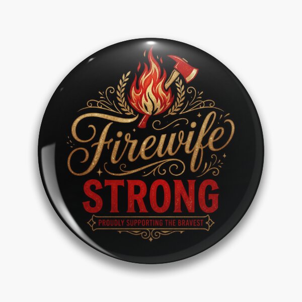 Item preview, Firefighter Wife Gift – Firewife Strong Proud Hero Family designed and sold by Im-Ara.