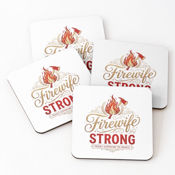 Item preview, Firefighter Wife Gift – Firewife Strong Proud Hero Family designed and sold by Im-Ara.