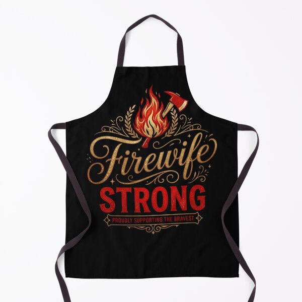 Item preview, Firefighter Wife Gift – Firewife Strong Proud Hero Family designed and sold by Im-Ara.