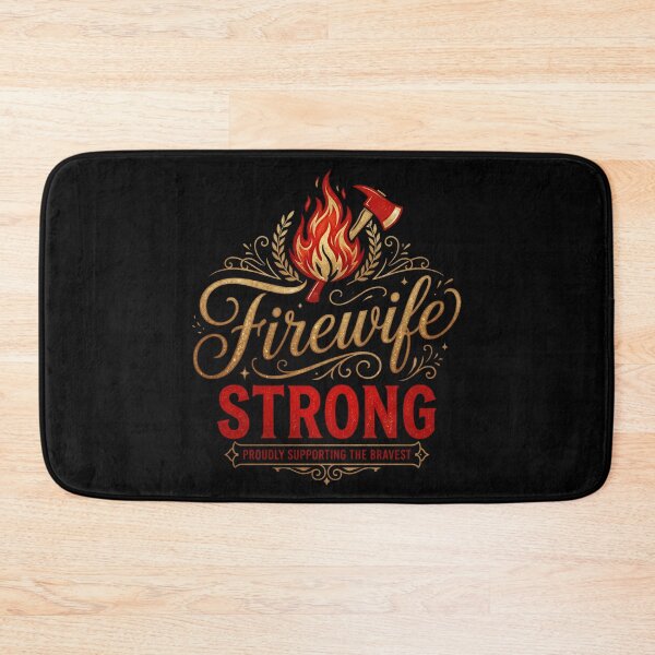 Item preview, Firefighter Wife Gift – Firewife Strong Proud Hero Family designed and sold by Im-Ara.