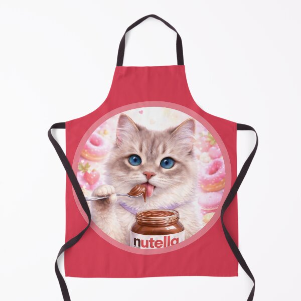 Item preview, Cat and Nutella lovers designed and sold by EllaArtStore.