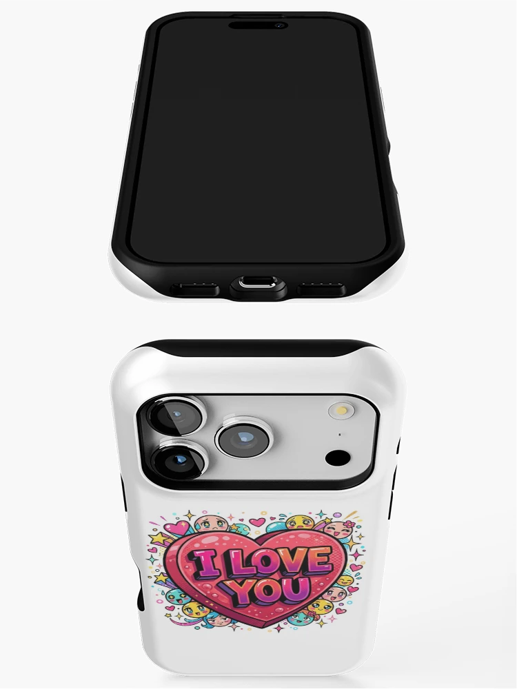 Thumbnail 3 of 4, iPhone Case, love designed and sold by PP&RAINBOW SHOP.