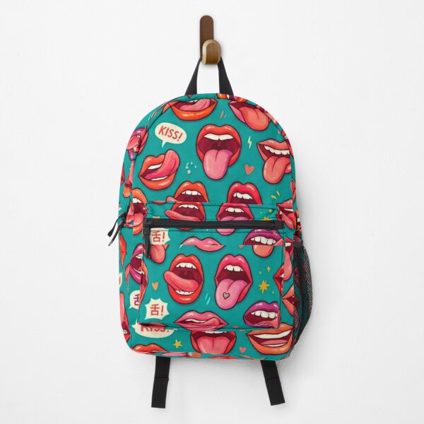Item preview, Pop Mouths: Expressive Lips Pattern designed and sold by edstorebeaches.