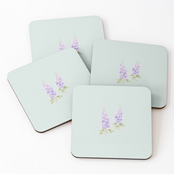 Item preview, Watercolor Delphinium Flower Sticker | Purple Floral Botanical Art | Soft Feminine Aesthetic | Cottagecore Decor designed and sold by AnyseDesign.