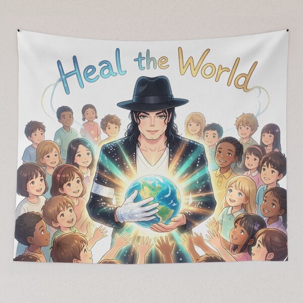 Item preview, Heal the World - FanArt designed and sold by Dhenin Studio.