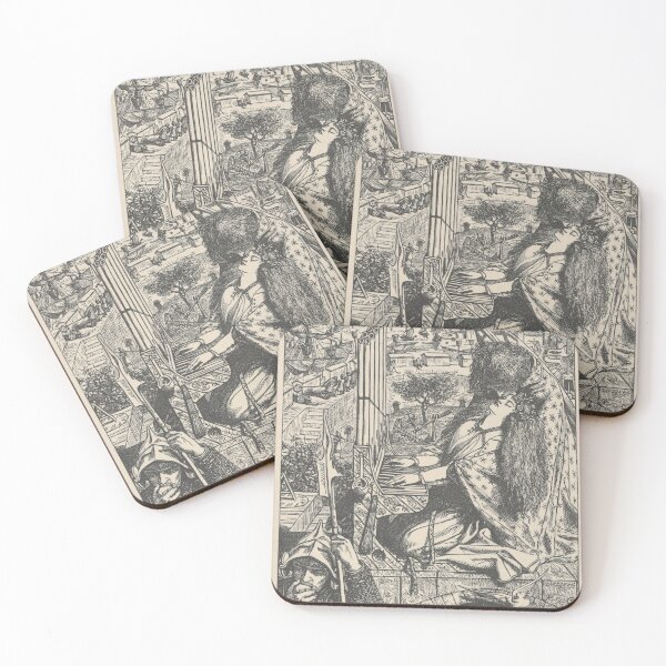 Item preview, Illustration for The Palace of Art in Tennyson's Poems designed and sold by evovani.