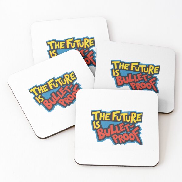 Item preview, The Future Is Bulletproof designed and sold by Colorful-Garden.