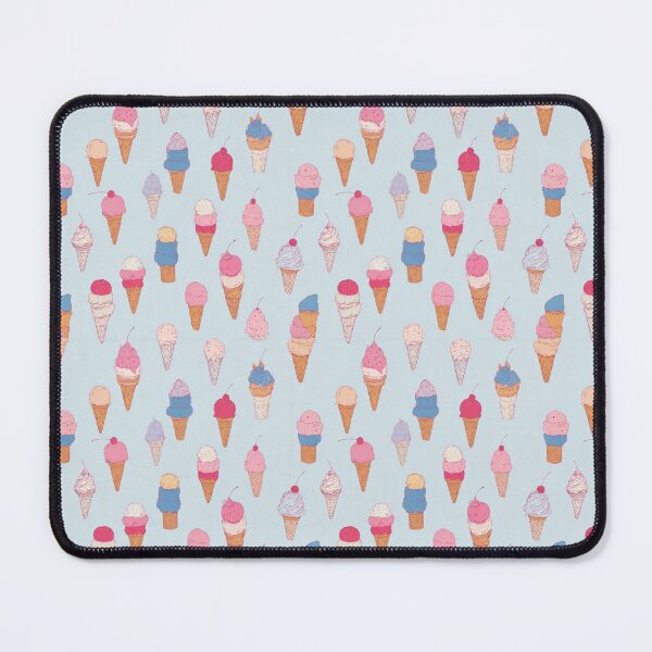 Item preview, Sweet Ice Cream Cones Pattern Dessert Lover Design designed and sold by NicolasGlowArt.