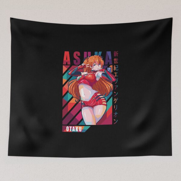 Item preview, Asuka - Neon Genesis Evangelion Poster / Case / More Sticker designed and sold by princejolin.